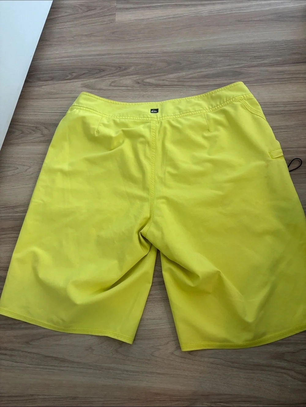 Quiksilver Men's Yellow Swim Trunks - Classic Boardshorts